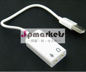 Usbサウンドカードusbサウンドアダプタリンゴ用7.1チャンネル問屋・仕入れ・卸・卸売り