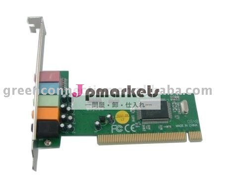 6つのチャネルのサウンドカード/6はPCIのサウンドカードを運ぶ問屋・仕入れ・卸・卸売り