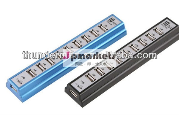 10ポートusbハブラップトップコンピュータのための問屋・仕入れ・卸・卸売り