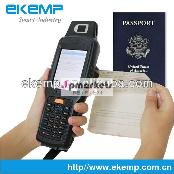 Ekempアンドロイドハンドヘルドocrmrz/パスポートリーダー、 カスタマイズされたpda( x6)問屋・仕入れ・卸・卸売り
