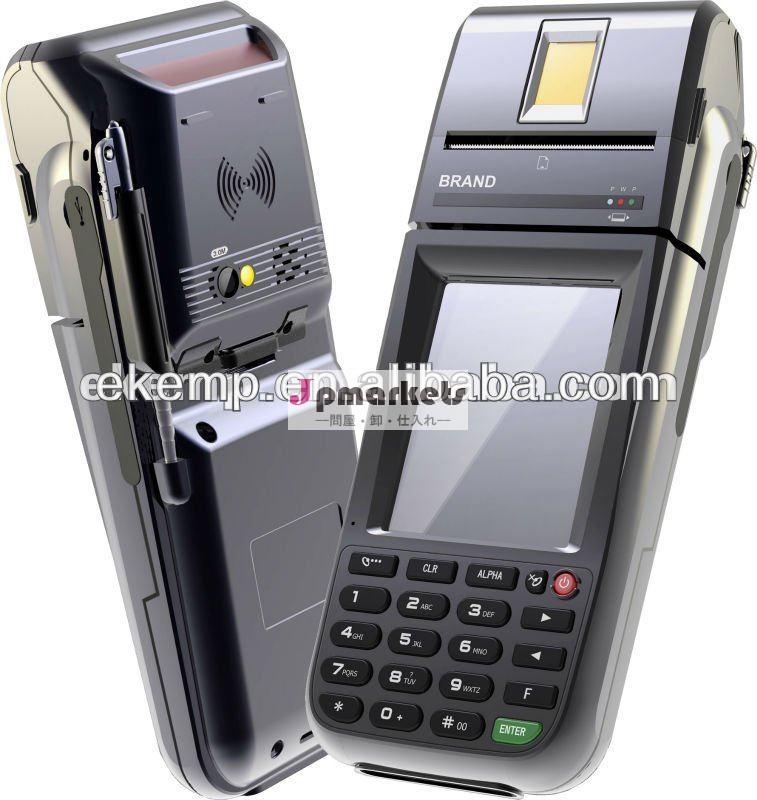 工業用ハンドヘルドpda端末のサポート銀行/クレジットカードリーダー( em100)問屋・仕入れ・卸・卸売り