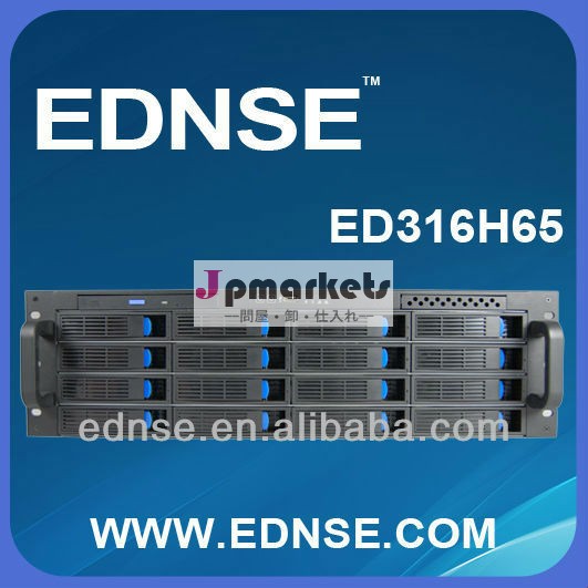 Ednse3ued316h65サーバシャーシラックマウントサーバの場合ホット- スワップhddベイ16付長さ16"問屋・仕入れ・卸・卸売り