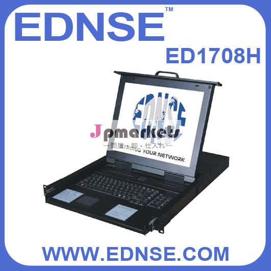 ブランド8kvm-ed1708hポートps2kvmスイッチを制御するためのkvm8tftlcdのコンピュータが問屋・仕入れ・卸・卸売り