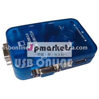 2左舷USB自動KVMスイッチ問屋・仕入れ・卸・卸売り