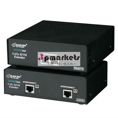ブラックボックスacu2222a-r2,servswitchブランドのデュアル- ビデオcatxkvmエクステンダー問屋・仕入れ・卸・卸売り