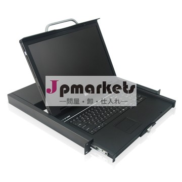 1u17" ラックマウントlcdコンソール- ps/2,kvm-1701d問屋・仕入れ・卸・卸売り