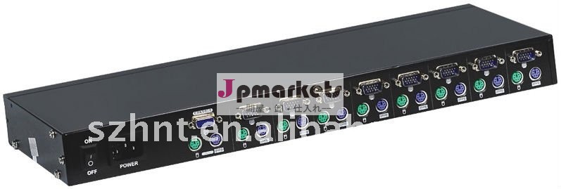 8左舷PS/2 KVMスイッチ(8つは出力された1つを入れた)問屋・仕入れ・卸・卸売り