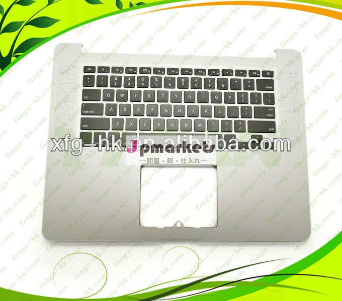 りんごのmacbookプロA1398 15のためのキーボードが付いているCカバーフレーム「(イギリス、ノルウェー、ドイツ、アラビア語、スペイン、スイス連邦共和国、イタリア、米国)問屋・仕入れ・卸・卸売り
