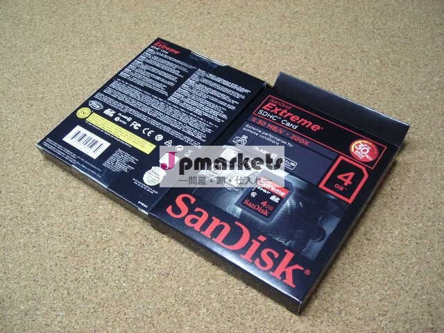 SanDisk極度な4GB SDHCのカード30MB/s MemoryCard 200X問屋・仕入れ・卸・卸売り