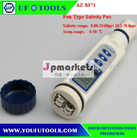 Az8371水質meterpentype導電率計/塩分濃度ペン計tdsメートル問屋・仕入れ・卸・卸売り