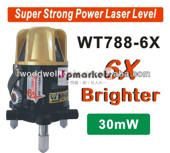 レーザーレベル30mw横断線wt788-6x/4v3h3dレーザーレベル問屋・仕入れ・卸・卸売り