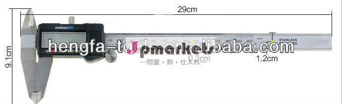 新しい大きな液晶200mm新しいステップ測定デジタルノギス問屋・仕入れ・卸・卸売り