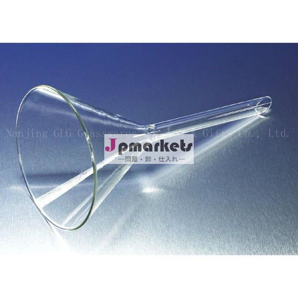 実験室のglasswaresはショートするまたは長い茎の漏斗(GL-GS-001)問屋・仕入れ・卸・卸売り