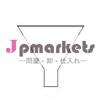ファンネル粉、 短いプレーンステム。問屋・仕入れ・卸・卸売り