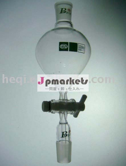 、squibb separatory、漏斗PTFEのstopcock問屋・仕入れ・卸・卸売り