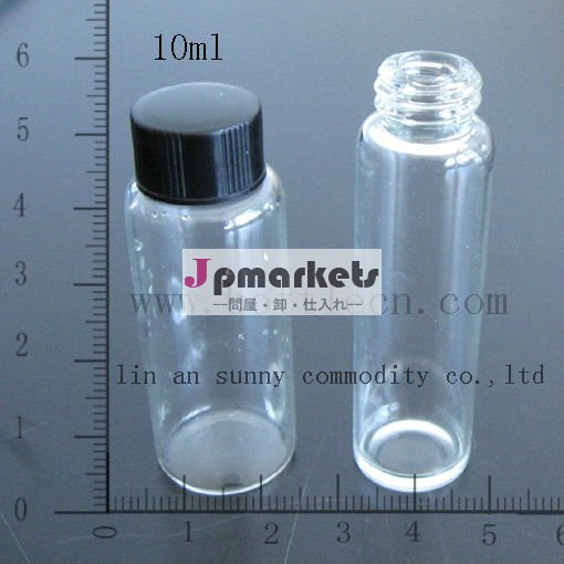 プラスチックねじ帽子が付いている2011熱い販売のガラス管問屋・仕入れ・卸・卸売り
