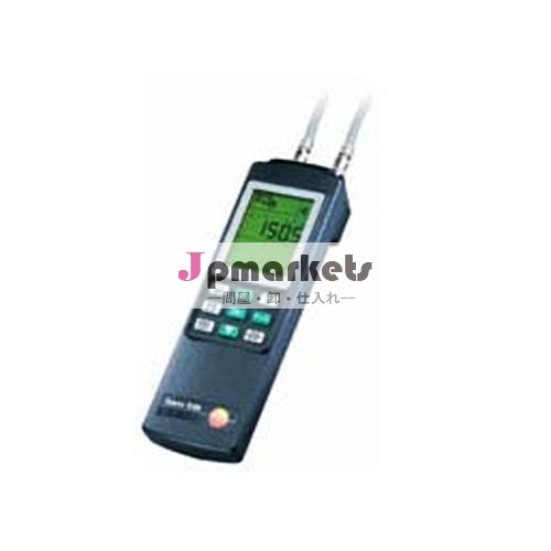 Testo 0560 5210、521-1の差動圧力メートル0から100 hPaのincl。 電池および口径測定の議定書問屋・仕入れ・卸・卸売り
