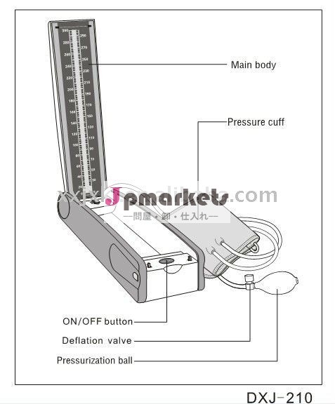 電気経済的なタイプsphygmomanometer問屋・仕入れ・卸・卸売り