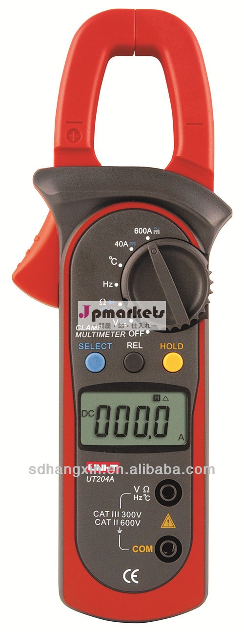 Uni-tデジタルクランプメーターut204a工場出荷時の価格問屋・仕入れ・卸・卸売り