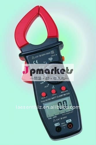 600AはメートルTM-28Eの自由な船積みクランプのRMSのオートレンジングAC/DCのワットを調整する問屋・仕入れ・卸・卸売り