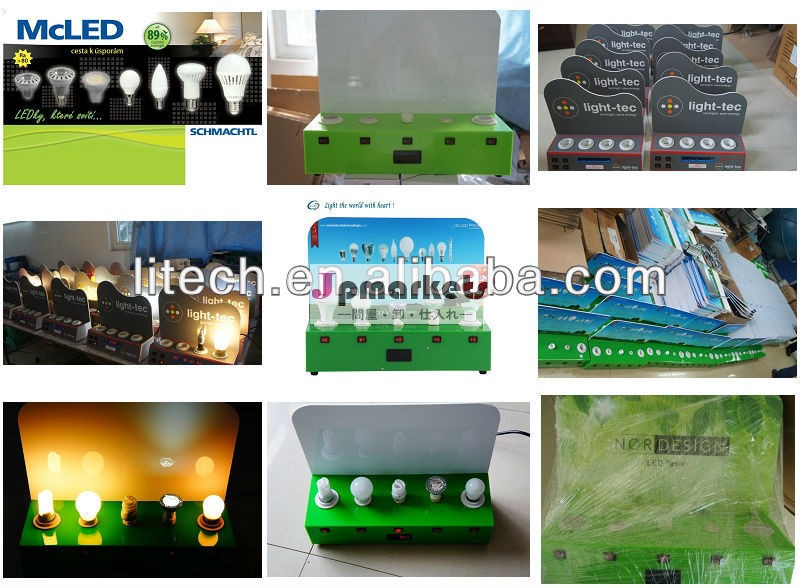 Ledの電球のディスプレイのデモケース/ledランプデモキット/ハンドヘルド光パワーメータ問屋・仕入れ・卸・卸売り