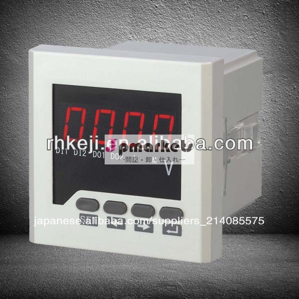 インテリジェントデジタルパネルdc電圧計ledrh-dv7180*80正方形のパネル問屋・仕入れ・卸・卸売り