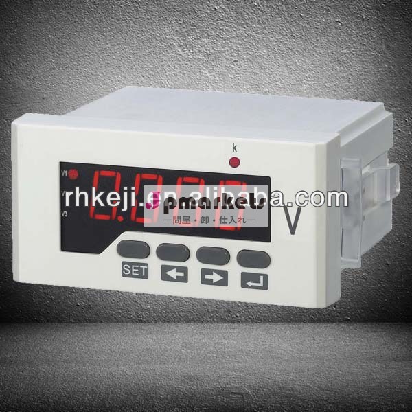 シングル- 相dc12v測定電圧計デジタルパネルの電圧計プログラム可能なデジタル電圧計問屋・仕入れ・卸・卸売り