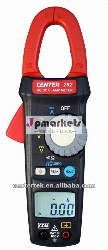 中心252クランプメートル、デジタルac/dcクランプメートル、本当rms問屋・仕入れ・卸・卸売り