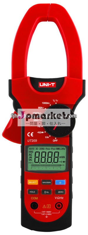 Uni-tut209a1000aacdcデジタルクランプメーター問屋・仕入れ・卸・卸売り