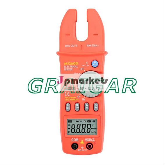 オープンジョーmastechms2600デジタルマルチメータークランプメータ問屋・仕入れ・卸・卸売り