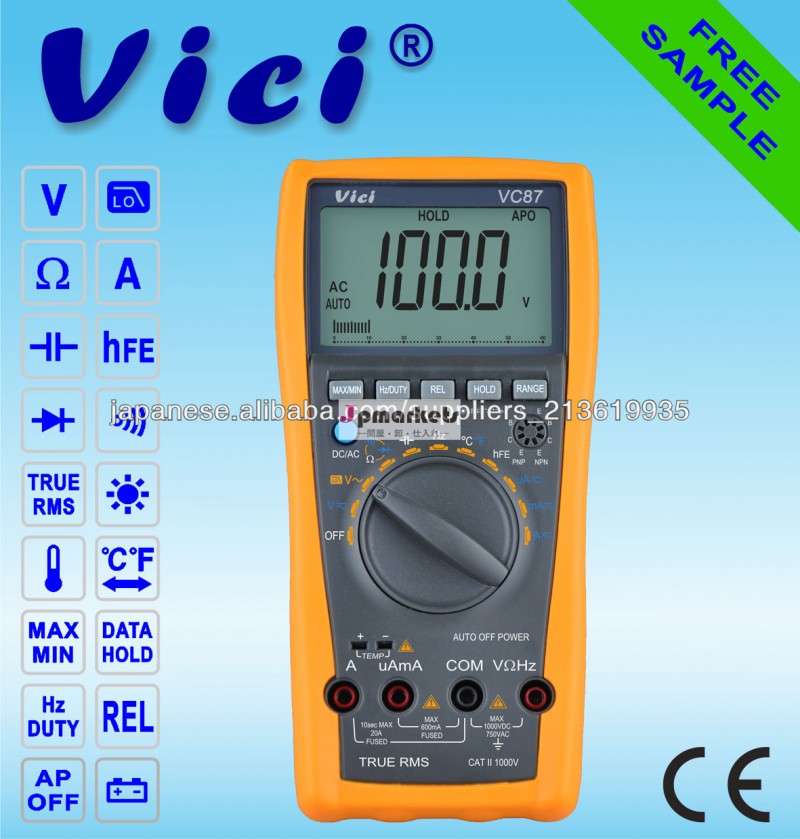 VC87 本当に有効値-週波数電圧デジタルマルチメータ問屋・仕入れ・卸・卸売り