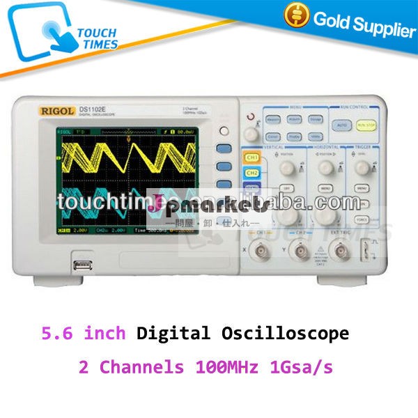 オシロスコープrigolds1102e5.6" tftデジタルオシロスコープusb2チャンネル1gsa/s1m100mhzの問屋・仕入れ・卸・卸売り