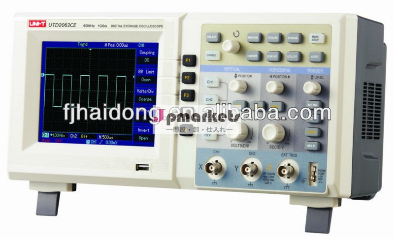 工場出荷時の価格デジタルオシロスコープutd2062ce/60mhz/2チャンネル問屋・仕入れ・卸・卸売り