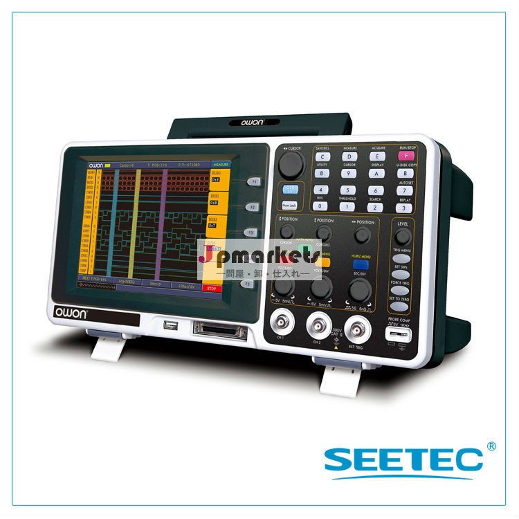 OWON携帯用二重デジタルの貯蔵Oscilloscope+Logicの検光子か帯域幅100MHz----MSO7102T問屋・仕入れ・卸・卸売り
