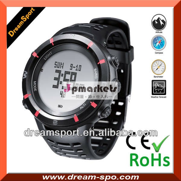 DAC-181高度計のコンパスのバロメーターの温度計の腕時計かデジタル高度計の腕時計のコンパス問屋・仕入れ・卸・卸売り