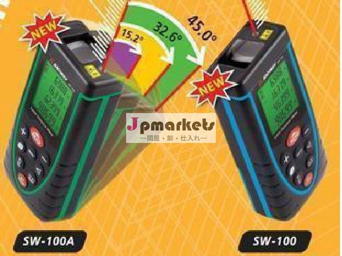 デジタルレーザー距離メートルsndwaysw-100aレンジ１００msw100aファインダー、 emsによる自由な船積み/dhl/tnt/フェデックス/ups問屋・仕入れ・卸・卸売り