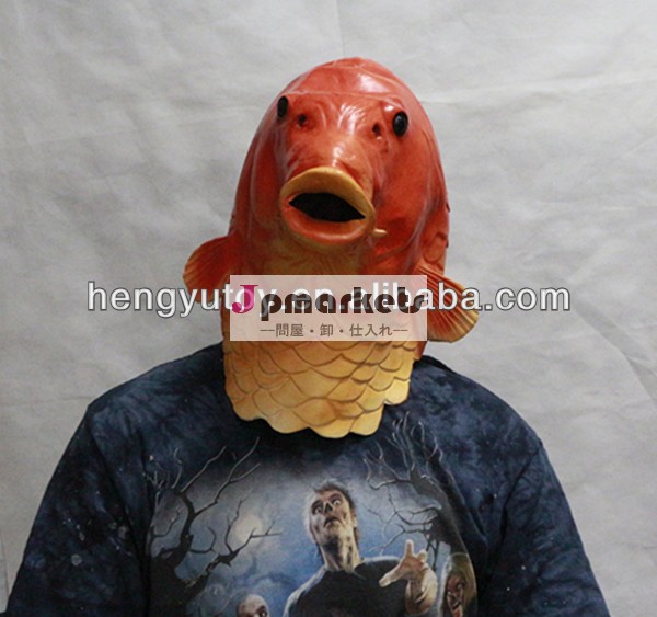 現実的な衣装2014年ゴム魚のマスクカーニバル仮装衣装問屋・仕入れ・卸・卸売り