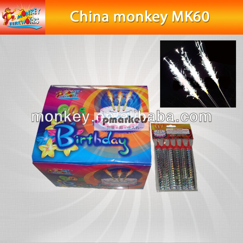 60seconds birthday candle smokeless and no smell fireworks(MK60)問屋・仕入れ・卸・卸売り
