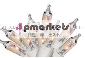 50L ULのクリスマスのひもは明確な色の白ワイヤーをつける問屋・仕入れ・卸・卸売り
