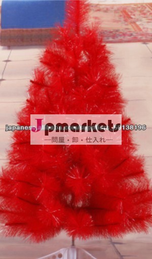 赤いクリスマスツリー 150cm コネティカットツリー2014問屋・仕入れ・卸・卸売り