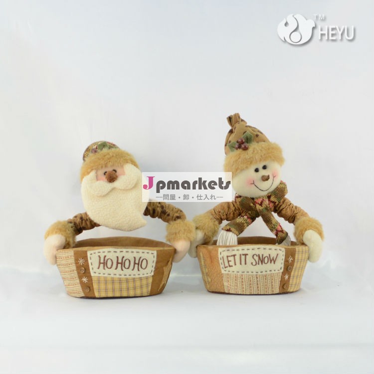 クリスマス装飾的なバスケットのため問屋・仕入れ・卸・卸売り