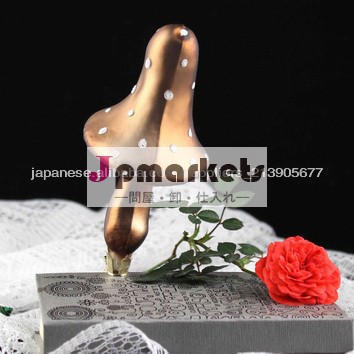 美しい工場供給ガラスキノコクリスマスの装飾問屋・仕入れ・卸・卸売り