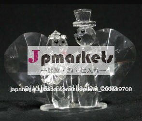 優雅な水晶はクリスマスの装飾を活気づけた問屋・仕入れ・卸・卸売り