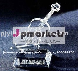 基盤が付いている優雅な水晶バイオリン問屋・仕入れ・卸・卸売り