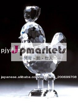 ガラスクリスタル家禽コックの像問屋・仕入れ・卸・卸売り