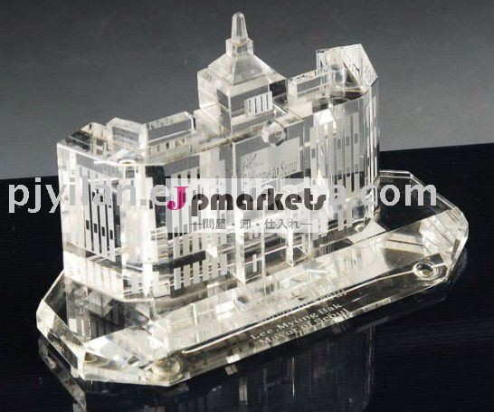 エレガントクリスタルビルディングモデルミニチュアクリスタルビルディングモデル問屋・仕入れ・卸・卸売り
