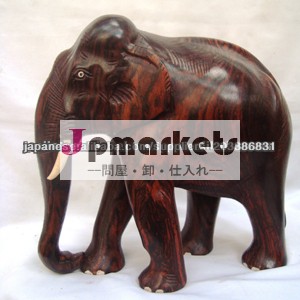 木製の象の彫像問屋・仕入れ・卸・卸売り