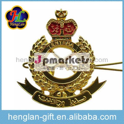 金メッキ軍隊・海軍の金属のバッジ問屋・仕入れ・卸・卸売り
