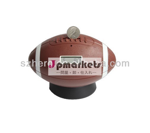 アメリカサッカーコインバンクデジタルカウンター付き問屋・仕入れ・卸・卸売り