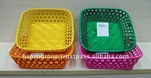ベトナム手作り四角い竹サービングトレイ問屋・仕入れ・卸・卸売り